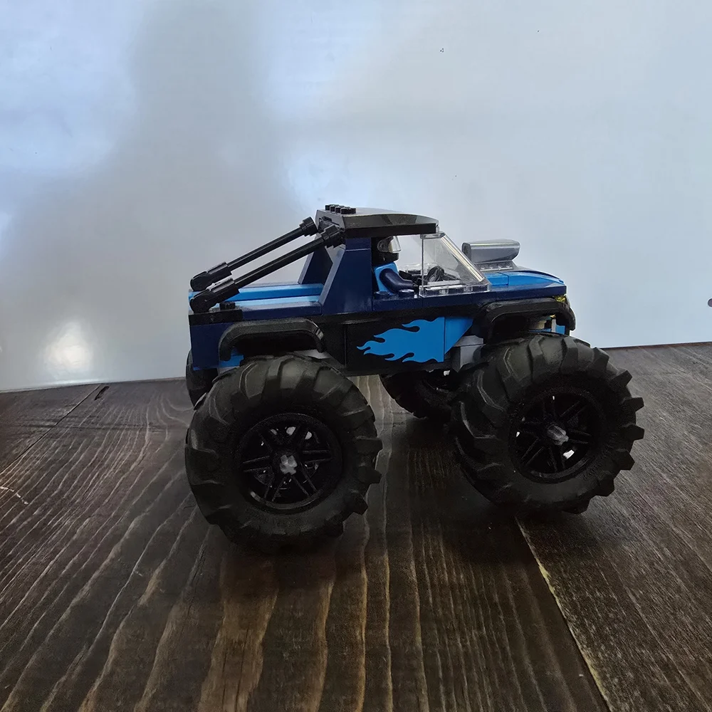 Lego Monster Truck w/ Minifig - Picture 2 of 4